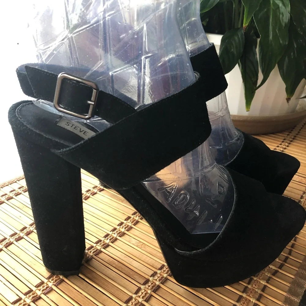 Steve Madden Platform Sandals Size 9 - Picture 4 of 10